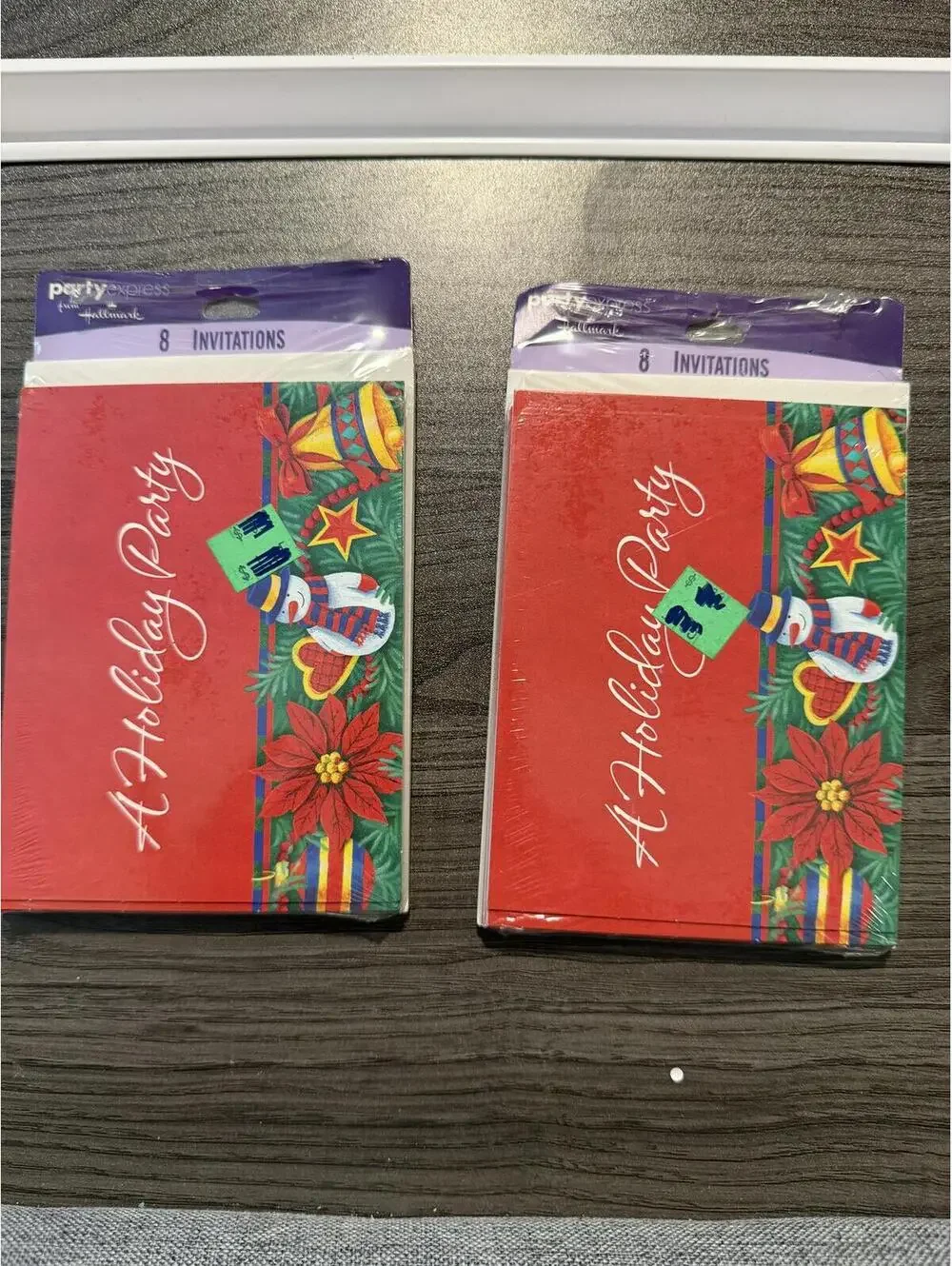 Hallmark Holiday Party Invitations - Pack of 16 (2 Packs of 8)